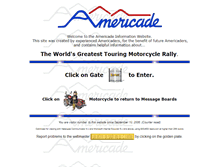 Tablet Screenshot of americade.info